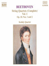BEETHOVEN: String Quartets Op. 18, Nos. 1 and 2